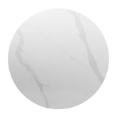 Satuario White Marble Dining Table